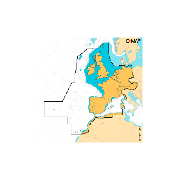 Discover X - Mittel- und Westeuropa - N°1 - comptoirnautique.com