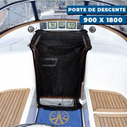 Moustiquaire pour descente waterline design porte de descente 900 x 1800 mm