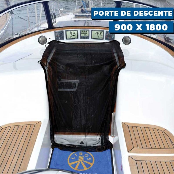 Moustiquaire pour descente waterline design porte de descente 900 x 1800 mm - N°2 - comptoirnautique.com
