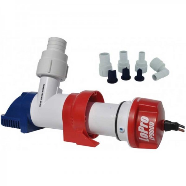 Pompe de cale Rule LP900D immergeable Manuel 12V 3400L/h accessoires fournit - N°1 - comptoirnautique.com