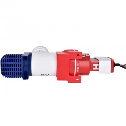 Pompe de cale Rule LP900S immergeable Automatique 12V 3400L/h vue dessous