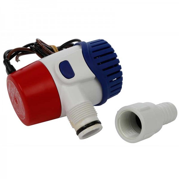 Pompe de cale immergeable 24V 3000 L/h sur le côté - N°2 - comptoirnautique.com