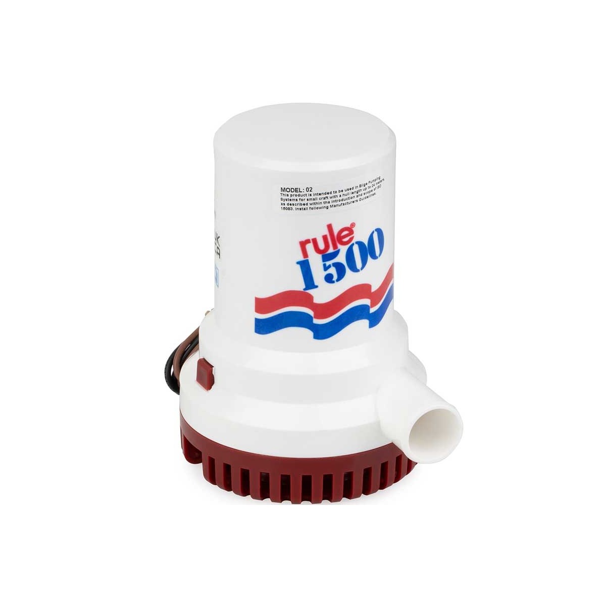 Pompe de cale Rule immergeable 12V 5600L/h