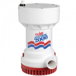 Pompe de cale Rule immergeable auto 12V 7600L/h