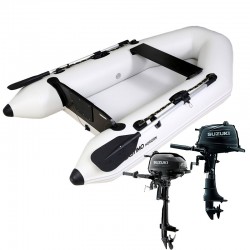 Pack annexe Horizon fond gonflable + Moteur Suzuki