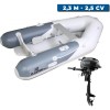 Pack annexe Fun 2,30 m + Moteur Suzuki 2,5CV - N°7 - comptoirnautique.com