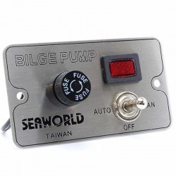 Tableau de commande pompe 3 positions Seaworld 12/24V