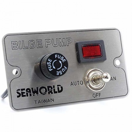 Tableau de commande pompe 3 positions Seaworld 12/24V
