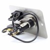 Tableau de commande pompe 3 positions Seaworld 12/24V branchements fusible - N°3 - comptoirnautique.com