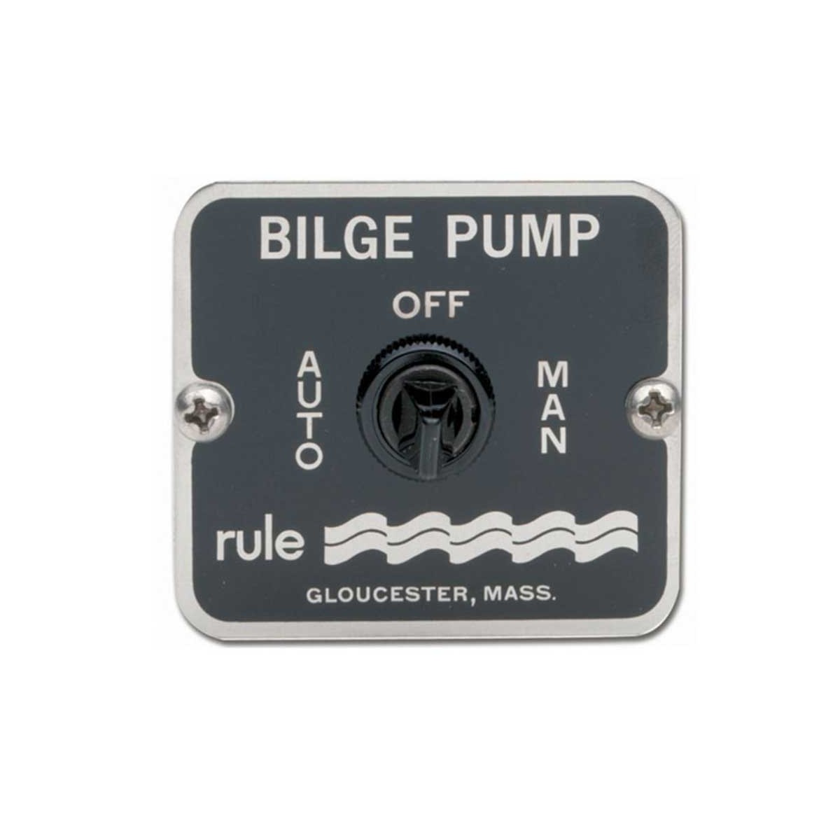Tableau de commande de pompe Rule 3 positions 12/24V