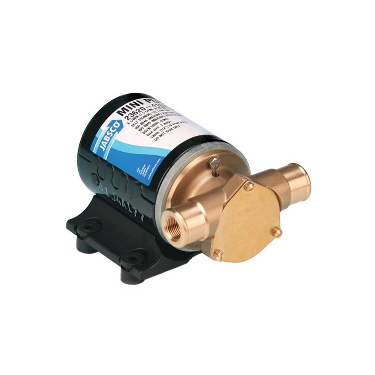 Pompe de cale Jabsco Mini Puppy Série 23620 24V 6L/min