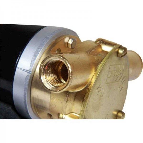 Pompe de cale Jabsco Water Puppy Série 23680 24V 35L/min zoom sortie tuyau 25mm - N°6 - comptoirnautique.com