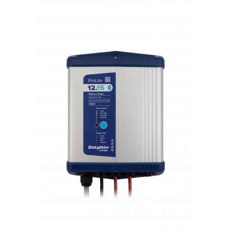 Chargeur de batterie 12V - étanche IP65 - Pro Lite - 2 sorties - 15A