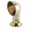 Polished brass swivel air boat handle