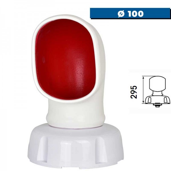 Boîte Dorade Cool'N Dry Plastimo rouge diamètre 100mm - N°5 - comptoirnautique.com 