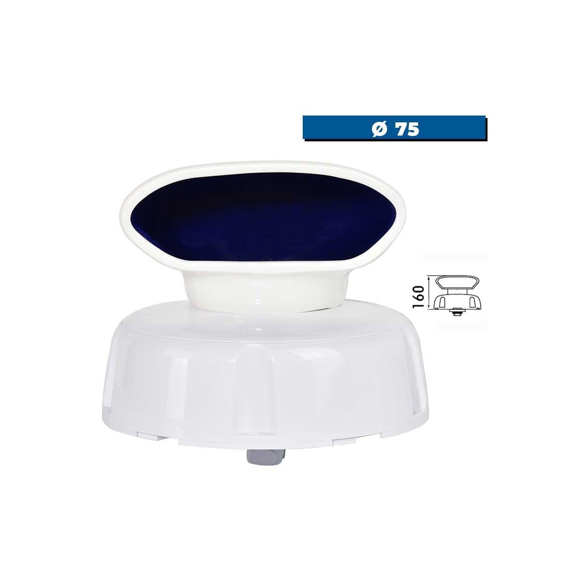 Boîte Dorade Plastimo Cool'N Dry large bleu diamètre 75 mm