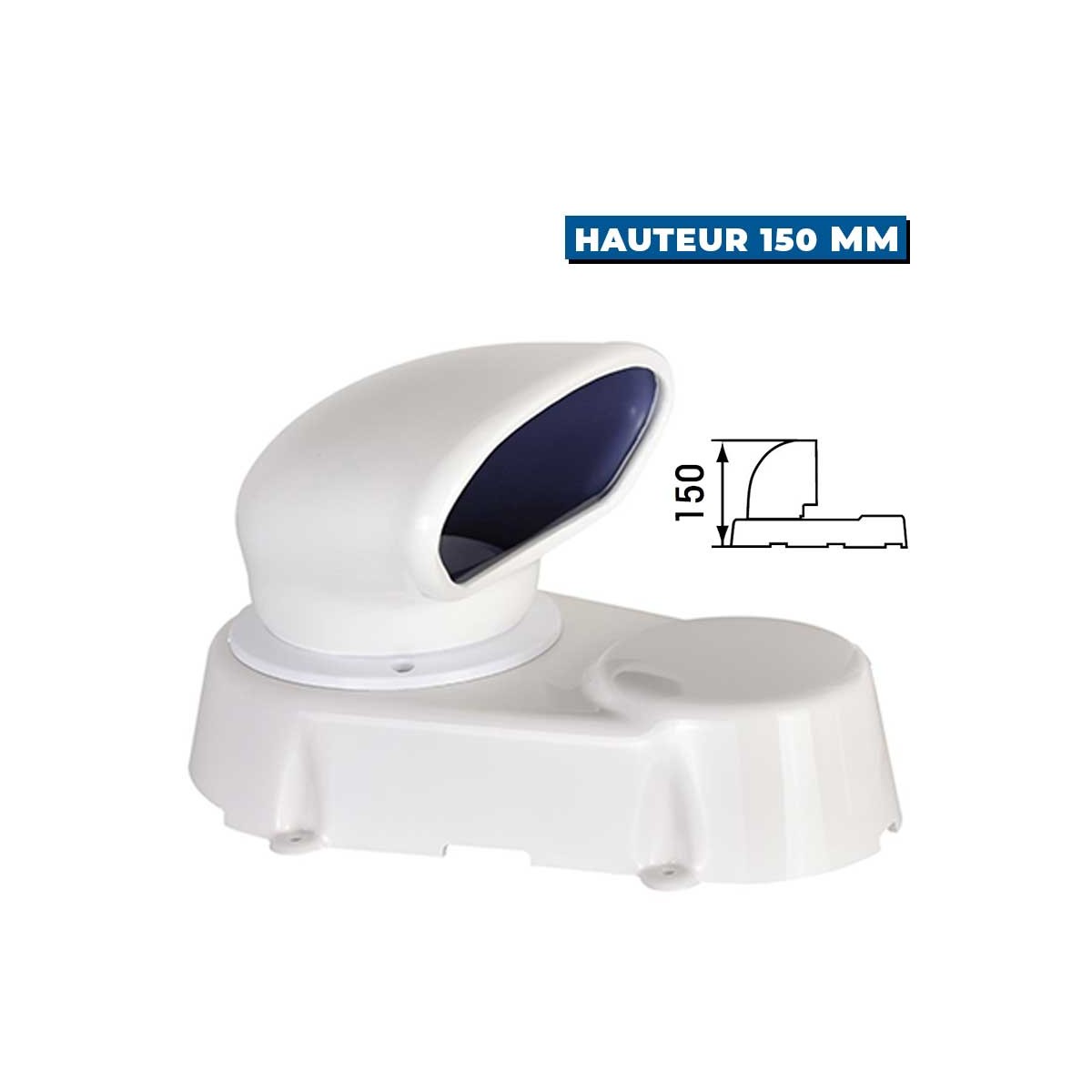 Boîte dorade classique Plastimo bleu hauteur 150 mm