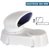 Boîte dorade classique Plastimo bleu hauteur 150 mm - N°2 - comptoirnautique.com