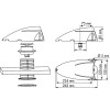 Boîte dorade profilée plastimo dimensions - N°5 - comptoirnautique.com