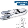 Annexe gonflable Yacht - PVC + coque double polyester - 4 pers/600 kg - Pri270RF - N°2 - comptoirnautique.com 