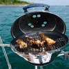 Barbecue à gaz marine Kettle Magma ouvert grillades sur bateau - N°7 - comptoirnautique.com 