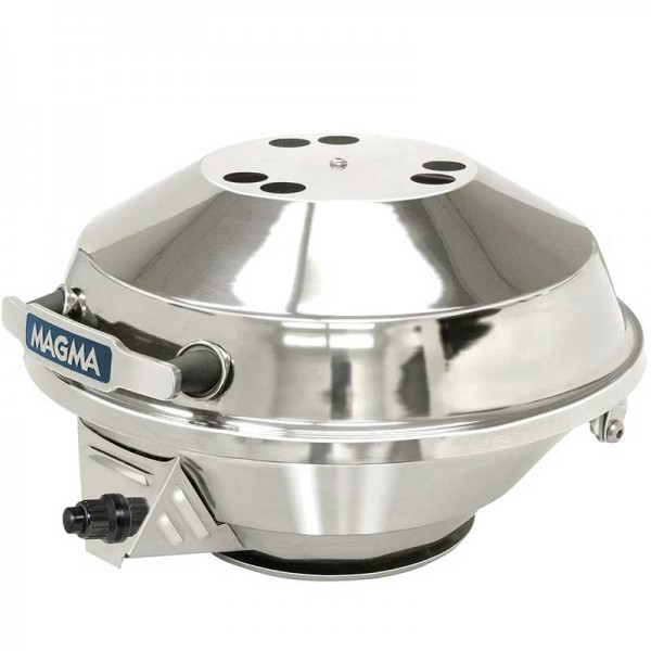 Barbecue à gaz marine Kettle 3 + réchaud Magma fermé - N°5 - comptoirnautique.com
