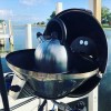 Barbecue à gaz marine Kettle 3 + réchaud Magma fonction réchaud avec une bouilloire - N°7 - comptoirnautique.com