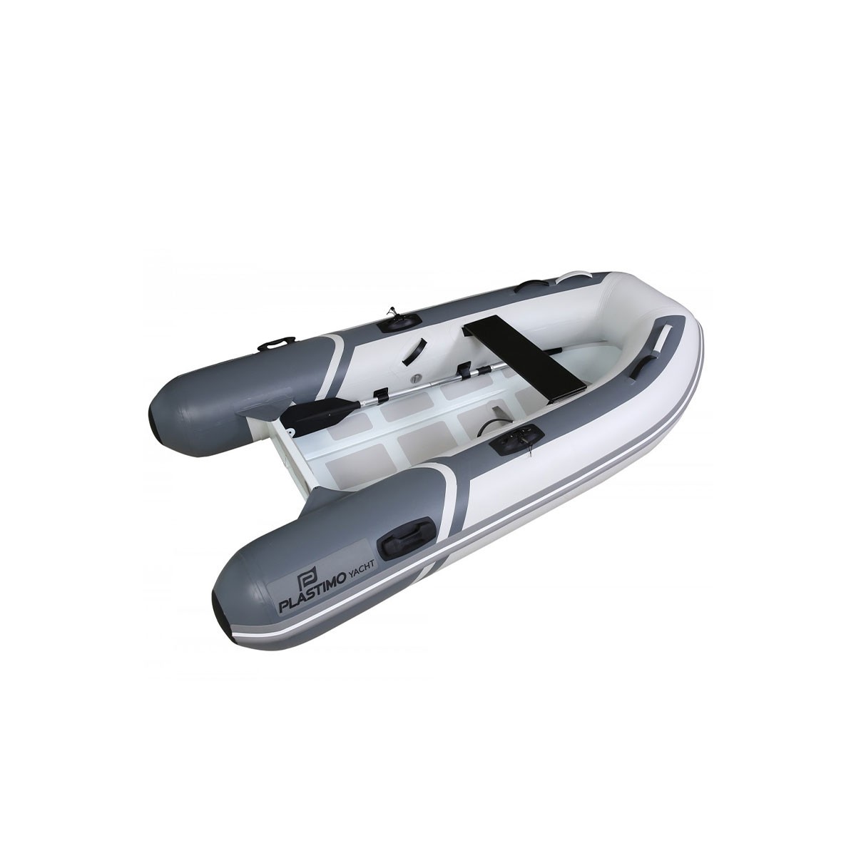 Barco de pesca de aluminio - Bote de aluminio con fondo plano y ligero
