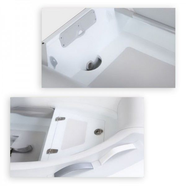 Annexe gonflable Yacht - PVC + coque double aluminium - rangements - N°2 - comptoirnautique.com