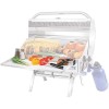 Tablette amovible avec planche à découper pour barbecue rectangulaire Magma sur barbecue Gourmet Newport II - N°2 - comptoirnautique.com