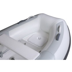 Annexe gonflable Yacht HP - Hypalon + coque double polyester - coffre
