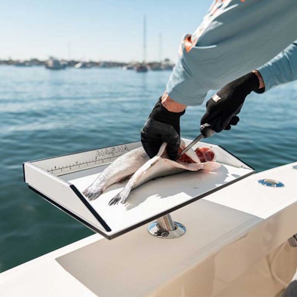 Support pour barbecue rectangle et table à découper pour porte-canne à pêche Magma planche à découper préparation poisson - N°5 - comptoirnautique.com