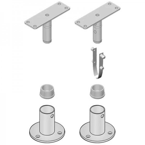 Support pour barbecue rectangle et table à découper sur plat pont Magma pièces démontées - N°3 - comptoirnautique.com