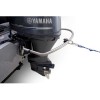 Arceau de traction pour moteurs hors-bord TurboSwing sur moteur avec cordage vue côté - N°7 - comptoirnautique.com