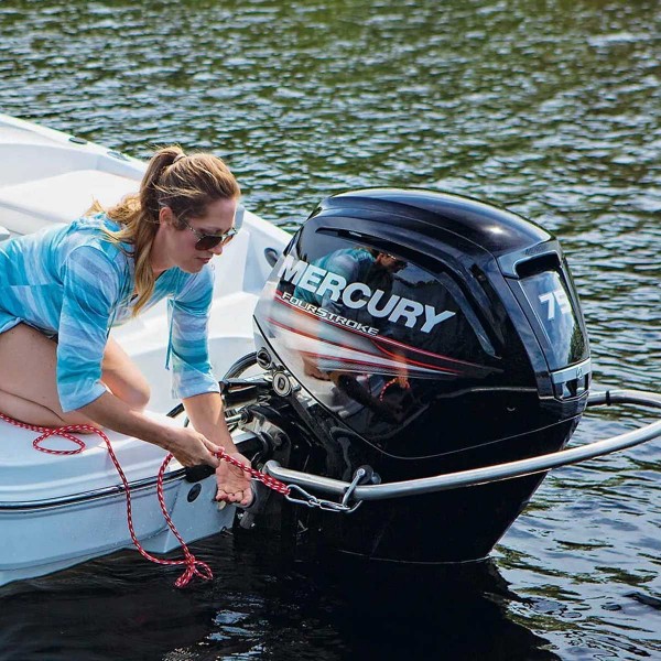 Arceau de traction pour moteurs hors-bord TurboSwing installation du cordage et poulie EZ - N°14 - comptoirnautique.com