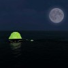 Radeau de survie côtier compact Coastal 4Water visibilité de nuit tente jaune fluo - N°12 - comptoirnautique.com 