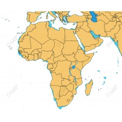 Carte C-MAP DISCOVER - Zone Afrique