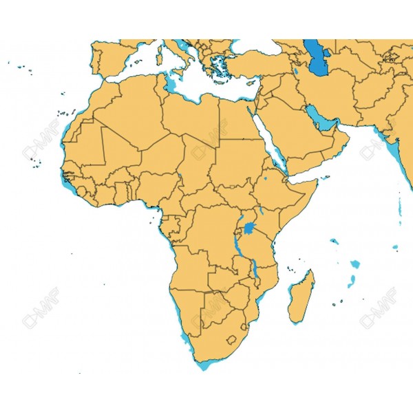 Carte C-MAP DISCOVER - Zone Afrique - N°1 - comptoirnautique.com 