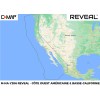 Carte C-MAP REVEAL NA-206 Côte Ouest Américaine et Basse-Californie - N°1 - comptoirnautique.com 