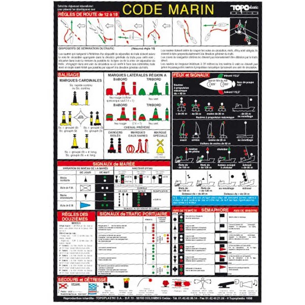 Sac de sécurité PK2 Plastimo code marin - N°6 - comptoirnautique.com
