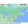 C-MAP REVEAL NA-201 Mapa de los Grandes Lagos a Nueva Escocia
