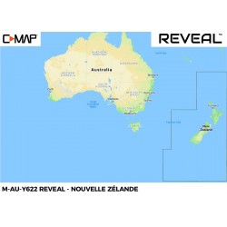 Carte C-MAP REVEAL AU-622 Nouvelle Zélande