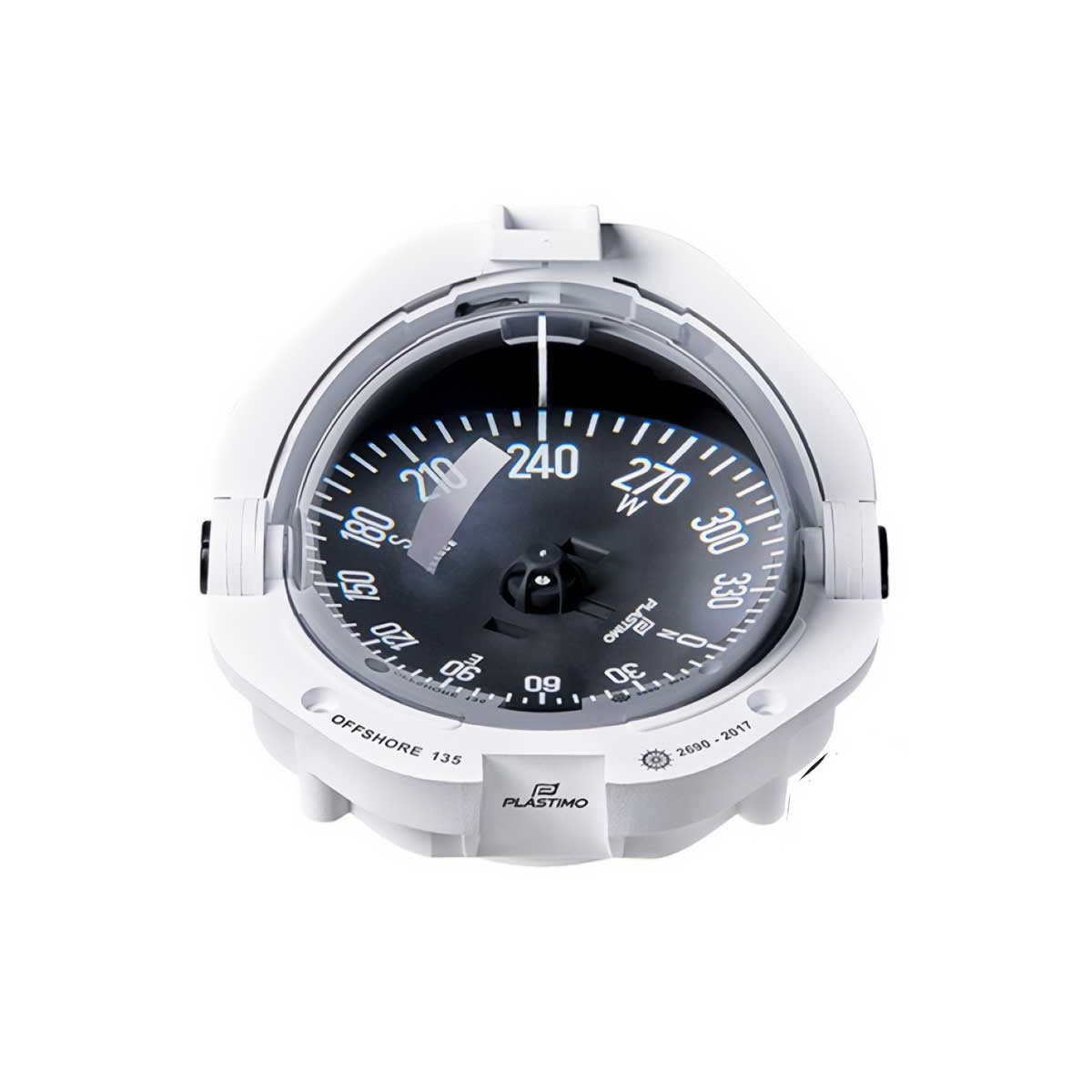 Compas Offshore 135 multizone blanc - rose plate