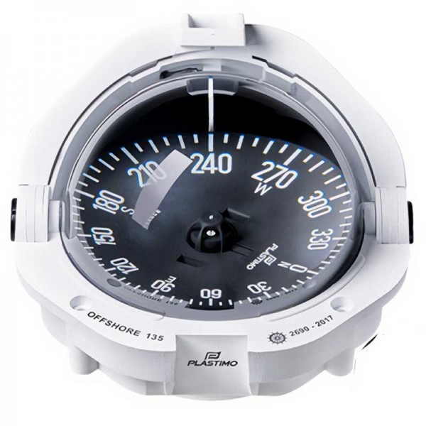 Compas Offshore 135 multizone blanc - rose plate - N°2 - comptoirnautique.com