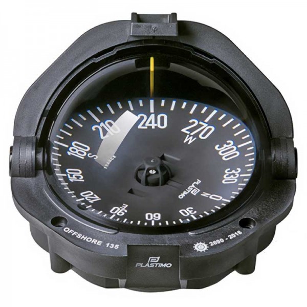 Compas Offshore 135 multizone noir - rose plate - N°1 - comptoirnautique.com