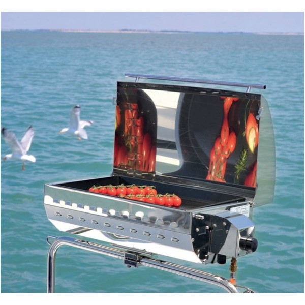 Plancha à gaz Cook'n Boat Eno cuisson sur support balcon - N°5 - comptoirnautique.com