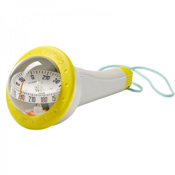 Compas de relèvement Plastimo Iris 100 - jaune - N°3 - comptoirnautique.com