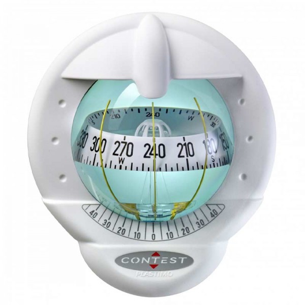 Compas Contest 101 - pour cloison verticale - blanc, rose blanche - N°3 - comptoirnautique.com