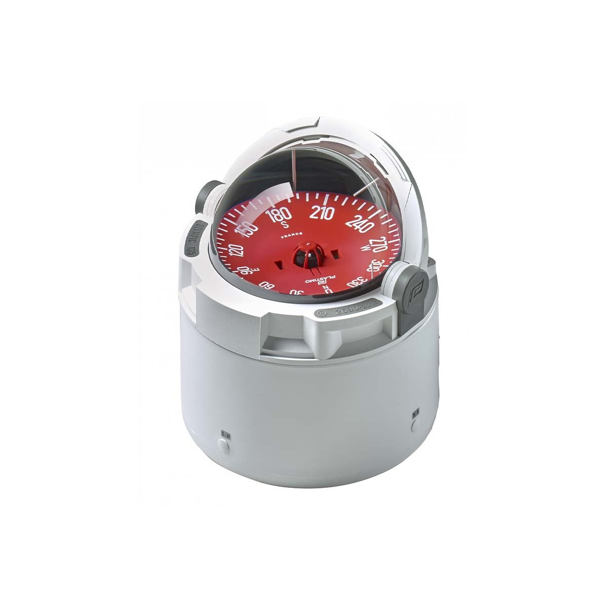 Compas Plastimo Olympic 135 - blanc / rose rouge - sur fût