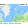 Carta C-MAP REVEAL PT-300 do Mar do Norte